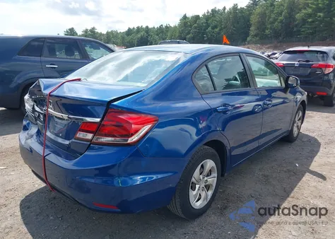 2013 Honda Civic Lx from USA, damaged, VIN 2HGFB2F5XDH526156